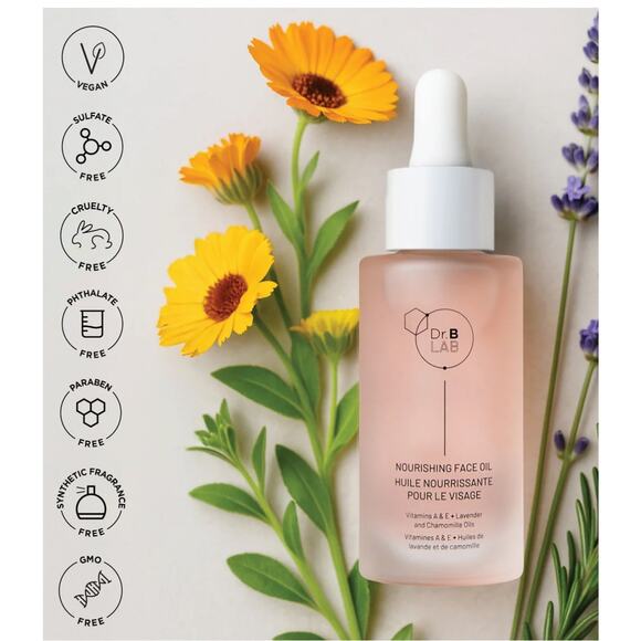 Dr. B LAB Nourishing Face Oil NEW Full Size - Picture 1 of 4